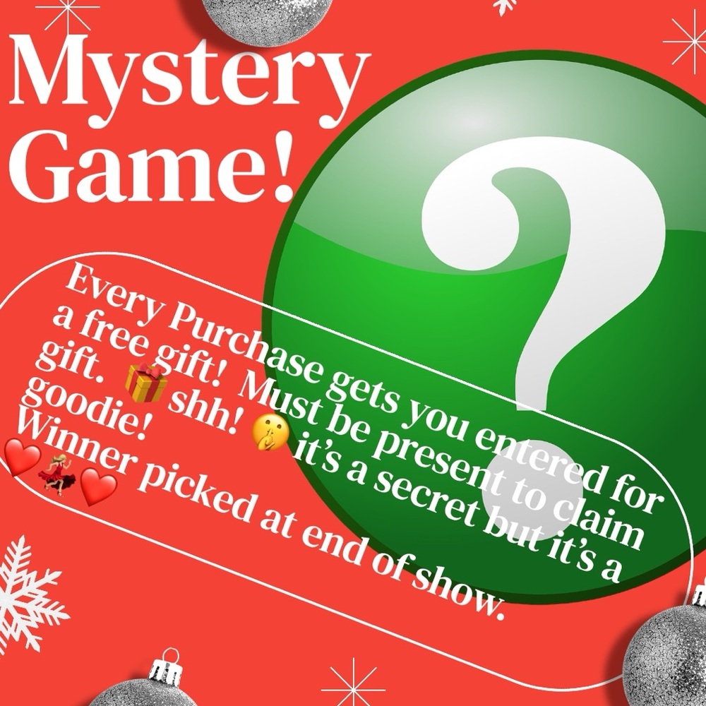 Mystery Game - BEAUTY & BAGS @Crickettp and @samadhisearcher 12/17 5:30pm EST